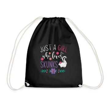 Pet Skunk - Sac de sport léger - noir - Devant