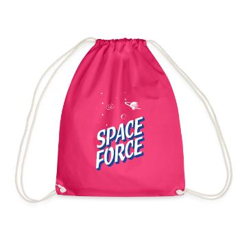 Force spatiale - Sac de sport léger - fuchsia - Devant