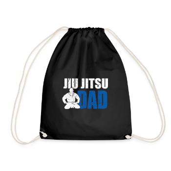 Fier Jiu Jitsu Papa Bjj combattant Père Cadeau - Sac de sport léger - noir - Devant