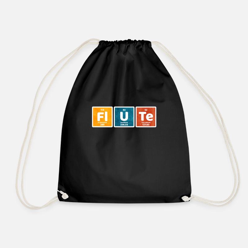flûte - Sac de sport léger - noir