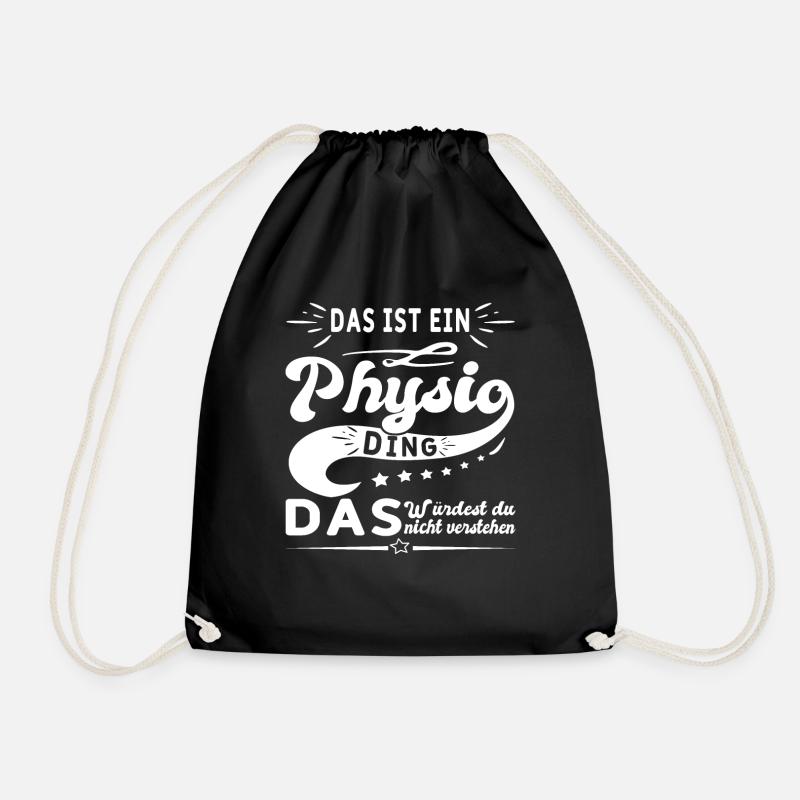 Das ist ein Physio Ding Physiotherapeutin - Turnbeutel - Schwarz