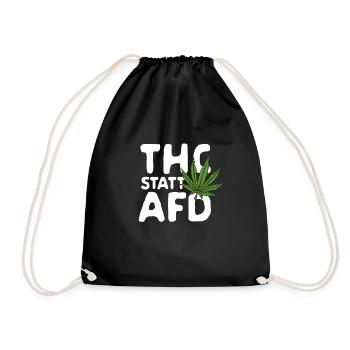 THC au lieu de AFD - Sac de sport léger - noir - Devant