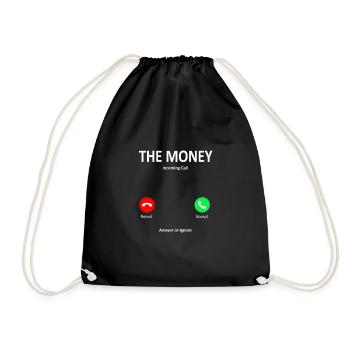 Appel d'argent - Sac de sport léger - noir - Devant