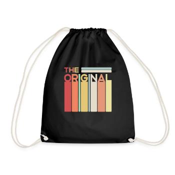 The Original The Remix partner look father child - Drawstring Bag - black - Front