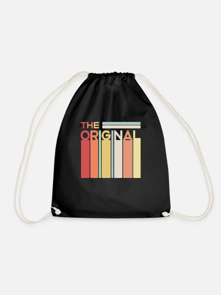 The Original The Remix Partnerlook Vater Kind - Turnbeutel - Schwarz