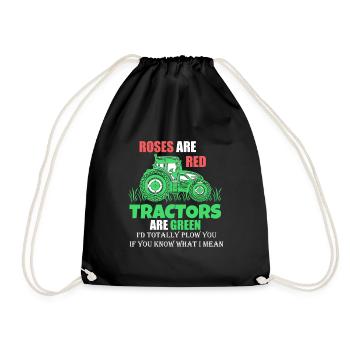 Tracteur Trekker Farmer Farmer - Sac de sport léger - noir - Devant