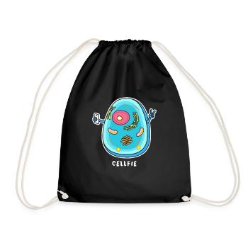 Cellfie - Drawstring Bag - black - Front