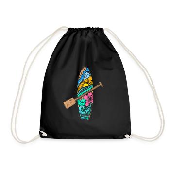 SUP Stand up paddle board - Sac de sport léger - noir - Devant