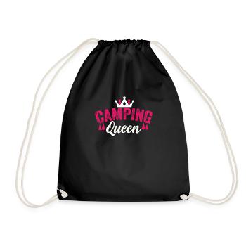 Camping Queen - Sac de sport léger - noir - Devant