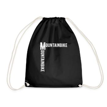 vélo de montagne - Sac de sport léger - noir - Devant