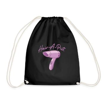 Coiffeur thérapeute coiffeur coiffeur esthéticienne - Sac de sport léger - noir - Devant