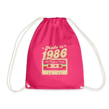 Fabriqué en 1986 - Sac de sport léger - fuchsia - Devant