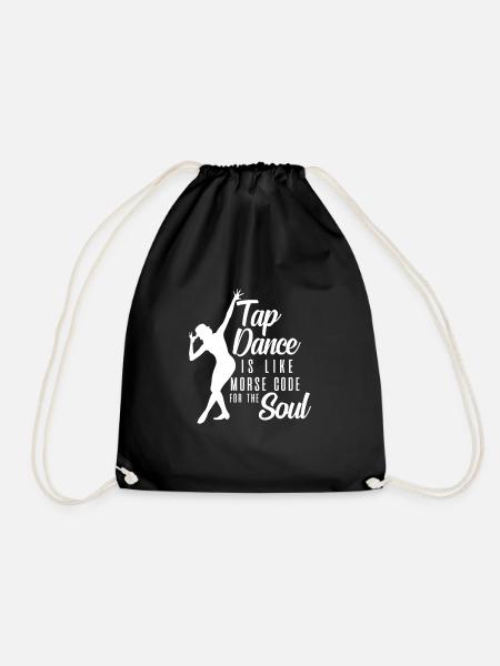 Tap Dance - Turnbeutel - Schwarz