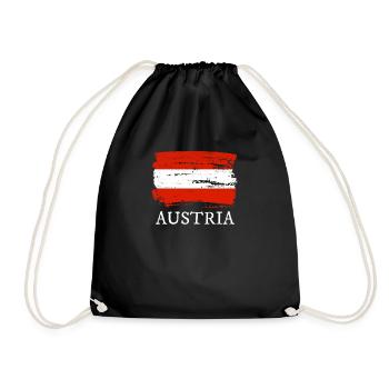 Autriche - Sac de sport léger - noir - Devant