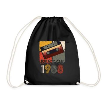 Best of 1988 - Turnbeutel - Schwarz - Vorne
