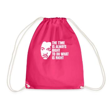 Martin Luther rêve dire cadeau - Sac de sport léger - fuchsia - Devant