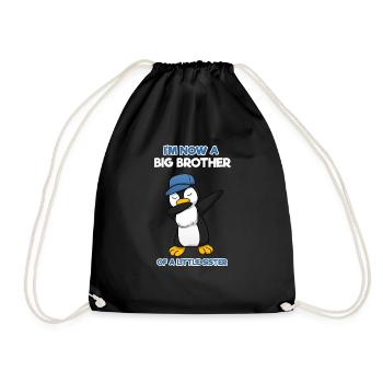 Big Brother Little Sister Penguin Big Brother - Sac de sport léger - noir - Devant