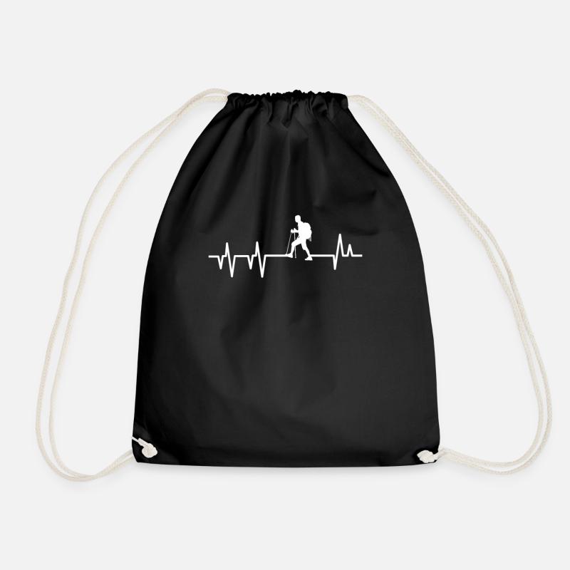 une randonnée - Sac de sport léger - noir