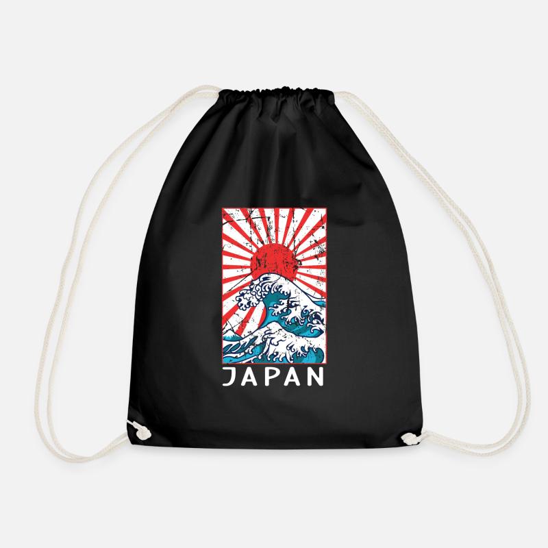 Japan - Turnbeutel - Schwarz