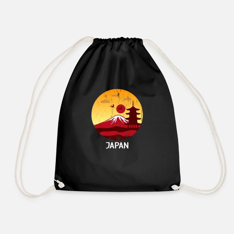 Japan - Turnbeutel - Schwarz