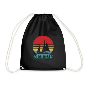 Michigan - Sac de sport léger - noir - Devant