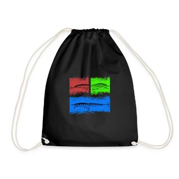 Leurres de Streetfishing Predator - Sac de sport léger - noir - Devant