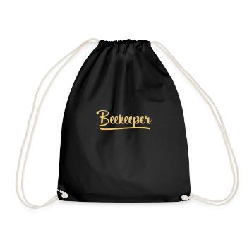 Apiculteur des abeilles - Sac de sport léger - noir - Devant