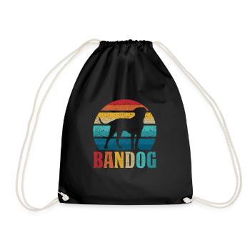 Bandog dog Bandog owner Hundi love - Drawstring Bag - black - Front