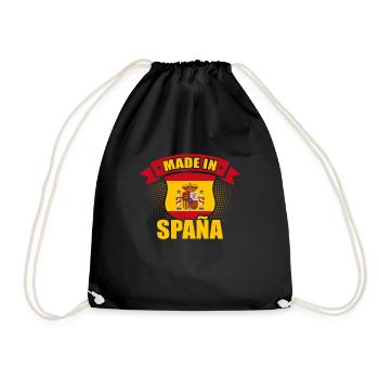 Spain - Drawstring Bag - black - Front