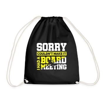 Kiteboarding Kitesurfer Kiteboarder Gift idea - Drawstring Bag - black - Front