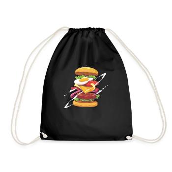 Burger - Sac de sport léger - noir - Devant