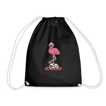 Conception de flamant rose d'Halloween pour un fan de flamant rose - Sac de sport léger - noir - Devant