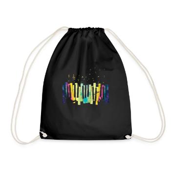 Piano Musicians - Drawstring Bag - black - Front