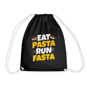 Pasta - Turnbeutel - Schwarz - Vorne