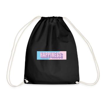 Happiness - Sac de sport léger - noir - Devant