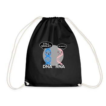 Biologiste génétique cadeau bio professeur ADN ARN - Sac de sport léger - noir - Devant