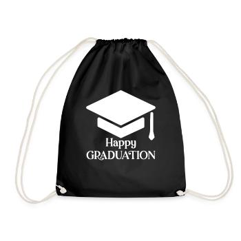 Bonne graduation - Sac de sport léger - noir - Devant