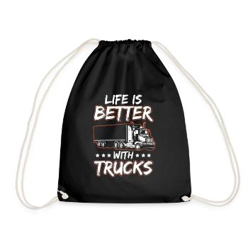 Avec Trucks Better Life Trucker - Sac de sport léger - noir - Devant