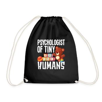 Psychologue pour enfants Psychologie Psychologue pour enfants - Sac de sport léger - noir - Devant