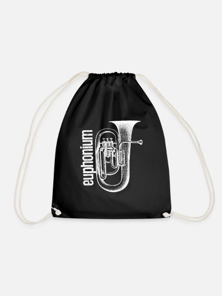 Euphonium Shirts - Turnbeutel - Schwarz