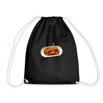 Chemise cadeau cool Currywurst Ruhrpott - Sac de sport léger - noir - Devant
