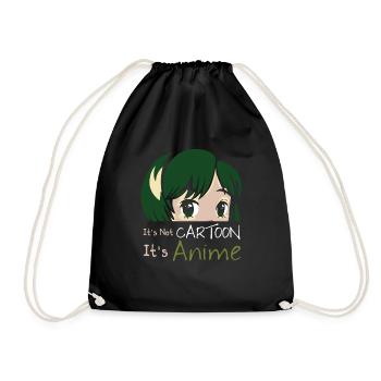 Anime - Sac de sport léger - noir - Devant