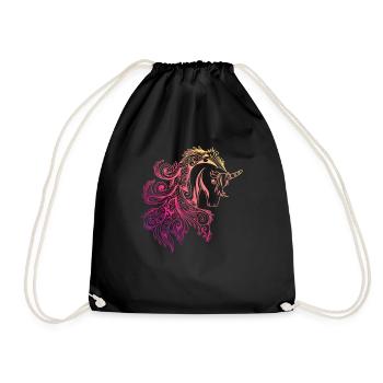 cheval - Sac de sport léger - noir - Devant