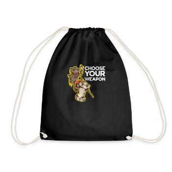 Échecs joueur d'échecs jeu d'échecs pièces d'échecs - Sac de sport léger - noir - Devant