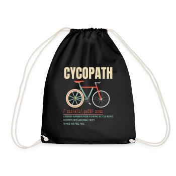 CYCOPATH CYCLOPATH Definition Bike Bicycle Cycle - Sac de sport léger - noir - Devant
