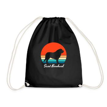 Saint Bernhard - Sac de sport léger - noir - Devant