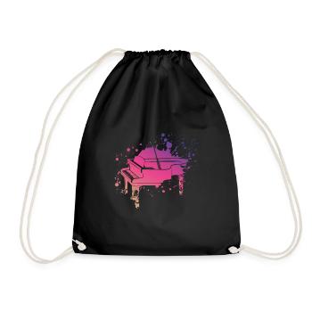 Piano Splach - Sac de sport léger - noir - Devant