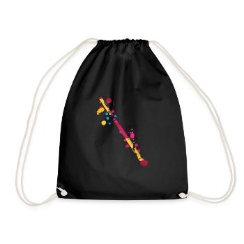 Flute Splash - Sac de sport léger - noir - Devant