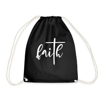 Foi religieuse - Sac de sport léger - noir - Devant