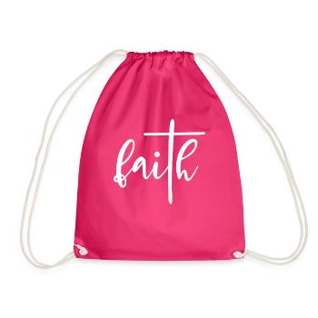 Foi religieuse - Sac de sport léger - fuchsia - Devant